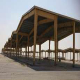 Contract #2/6/134 – Construction of Facilities for Land Forces Aviation Group – Helicopter Maintenance Hangar, Dammam - Ongoing Structural for Helicopter Shed 